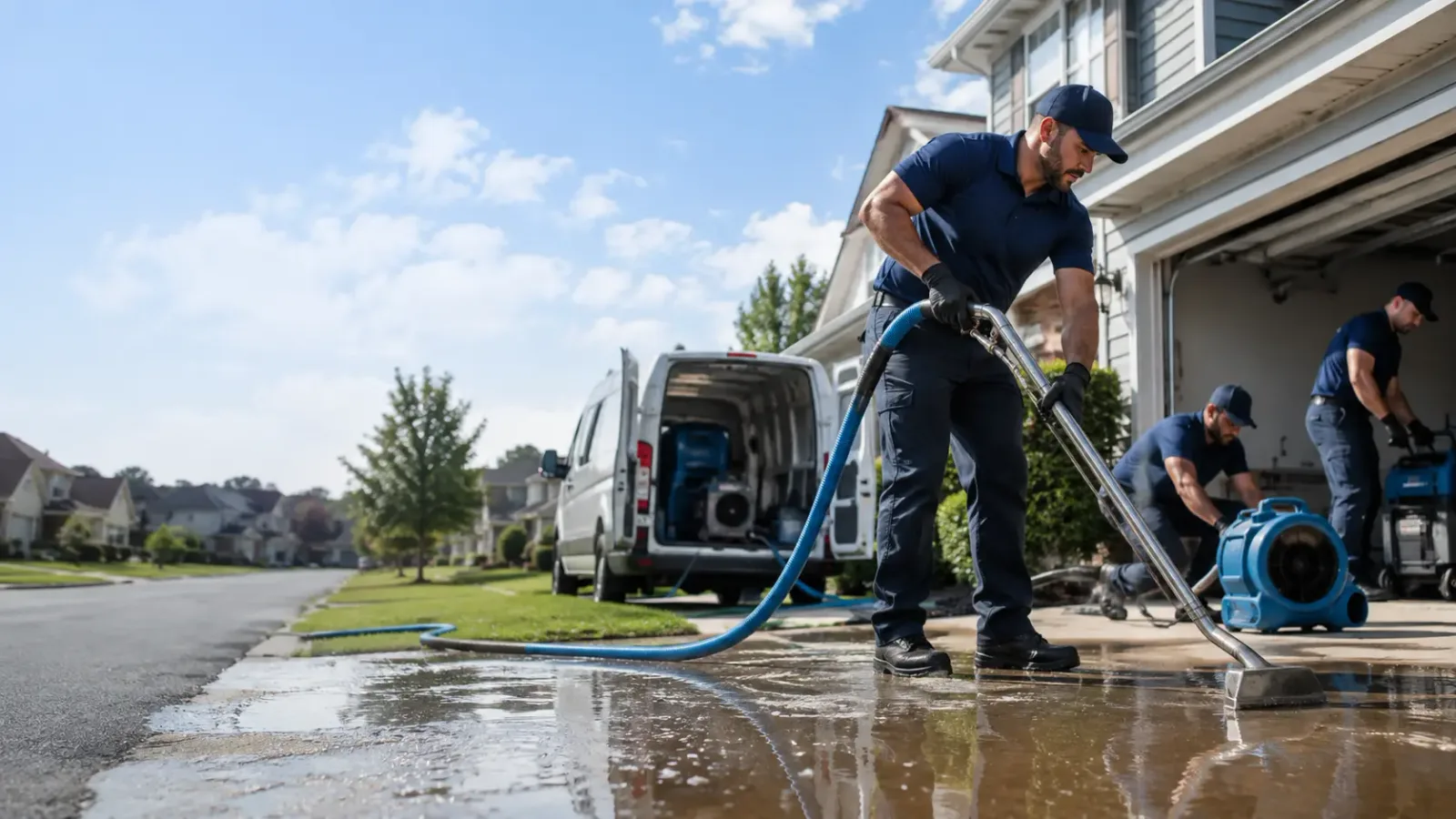 Flood Damage Restoration in Christoval, TX